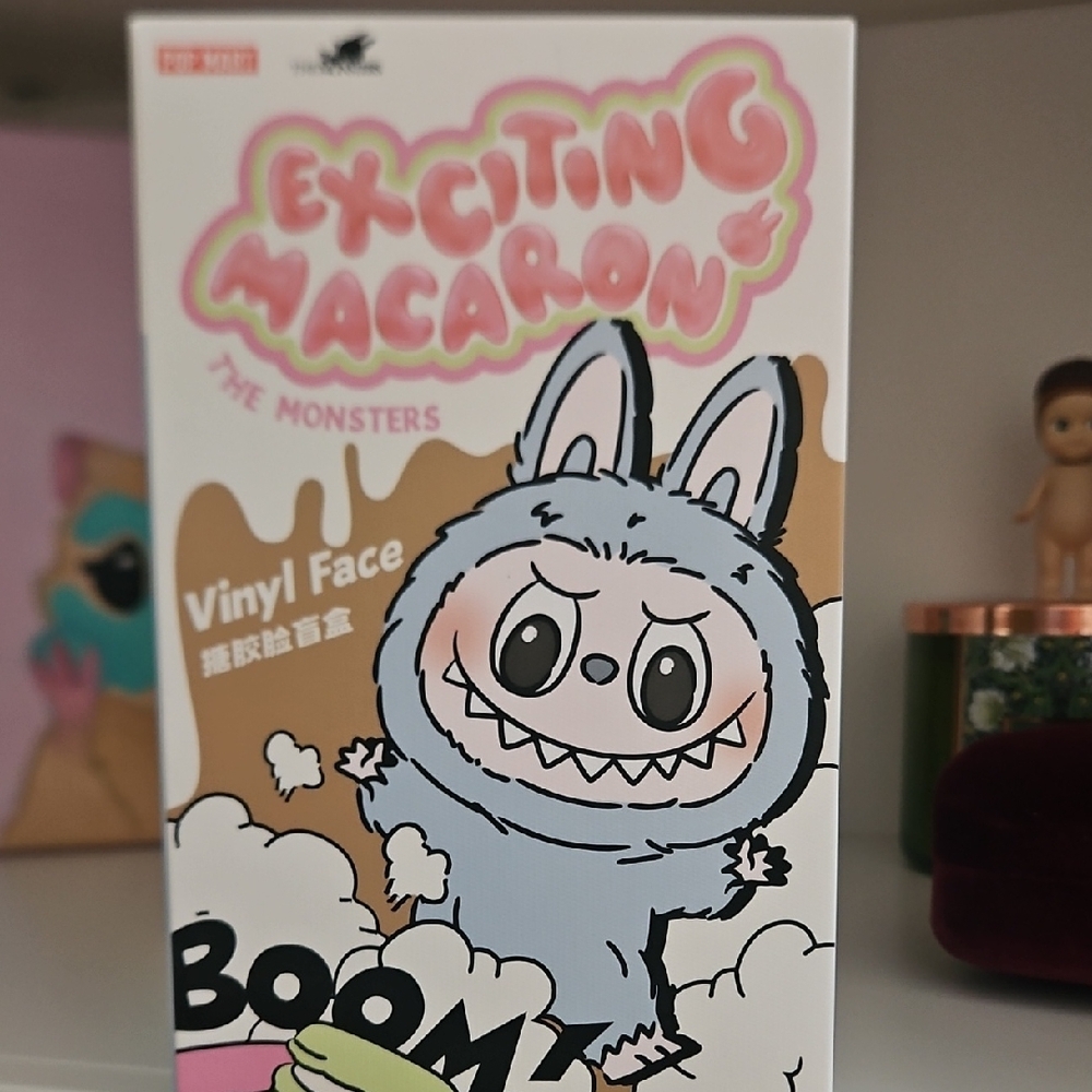 Exciting Macaron Vinyl Face Toy Original packaging never opened